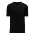 Athletic Knit Two Button Performance Baseball Jersey (BA1347)